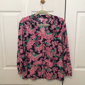 Lilly Pulitzer Cotton Tunic Top (L)